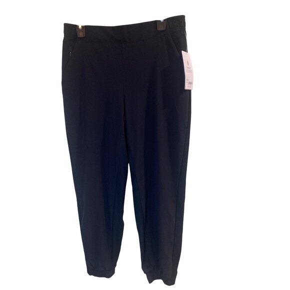 NWT Athleta Brooklyn Lined Jogger Black Women's 10 Petite MSRP$109 - Picture 2 of 15